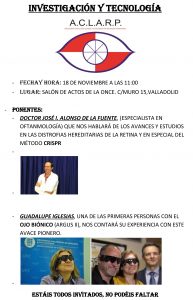 cartel jornada 18 noviembre